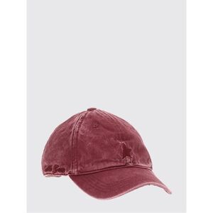 Golden Goose Men Distressed Cotton Baseball Cap Golden Goose With Logo